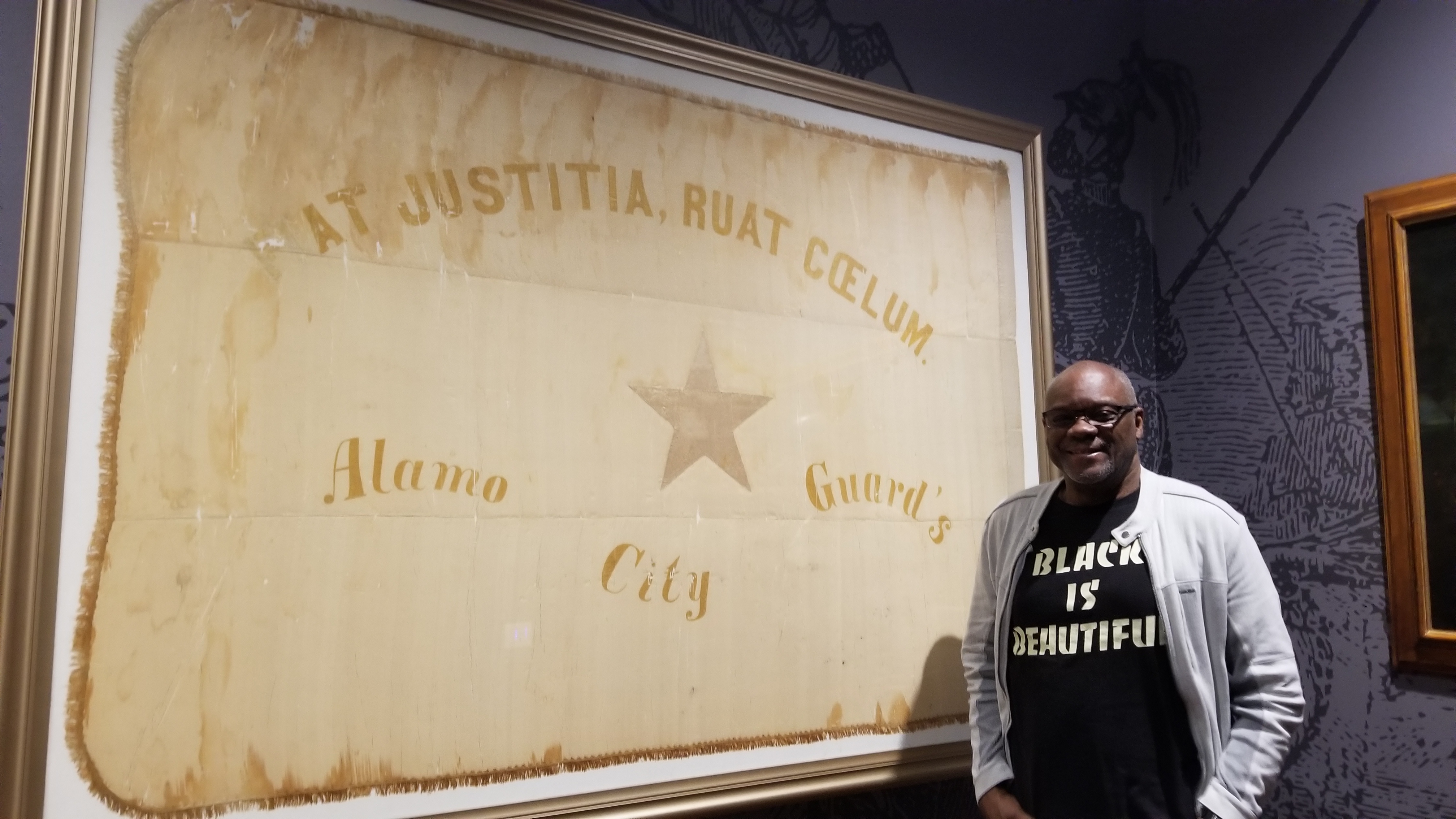 Ron at the Alamo San Antonio Texas